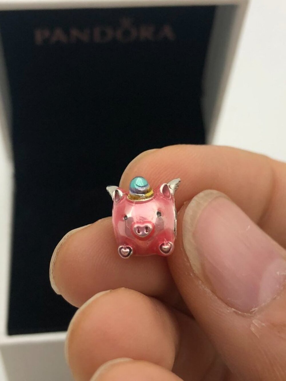 ✨🔥Pandora Flying Unicorn Pig Charm
